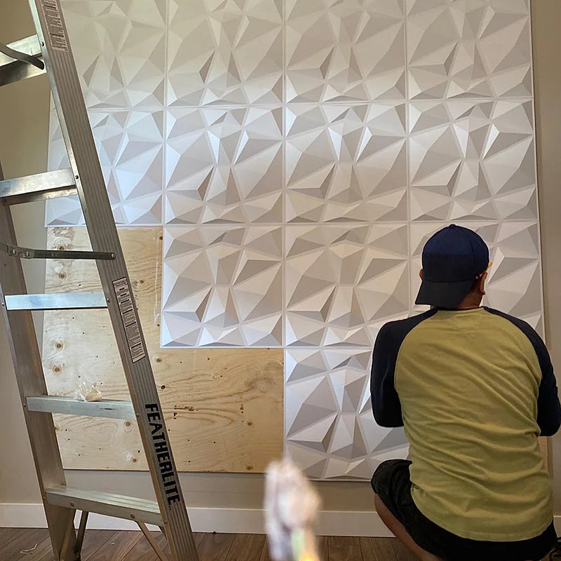 30x30cm house wall 3D wall panel non-self-adhesive.